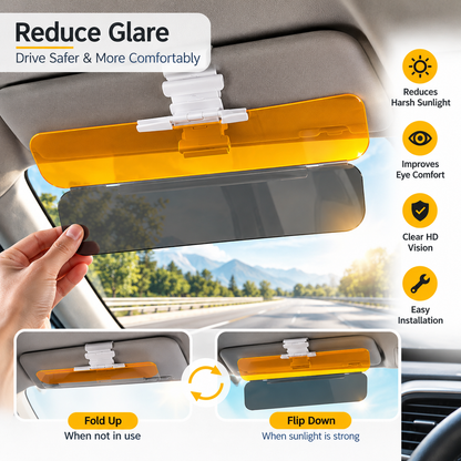 Balckiy SunVeyra Dual-Panel Driving Shield