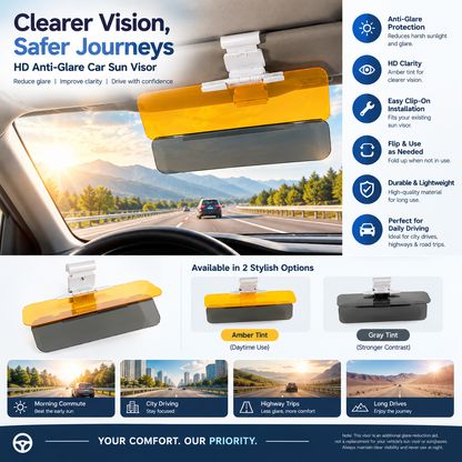 Balckiy SunVeyra Dual-Panel Driving Shield